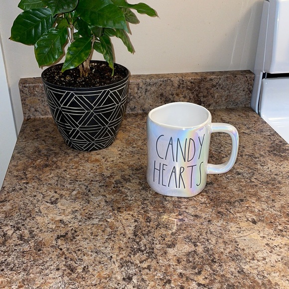 Rae Dunn iridescent Candy Hearts Mug - Picture 1 of 3